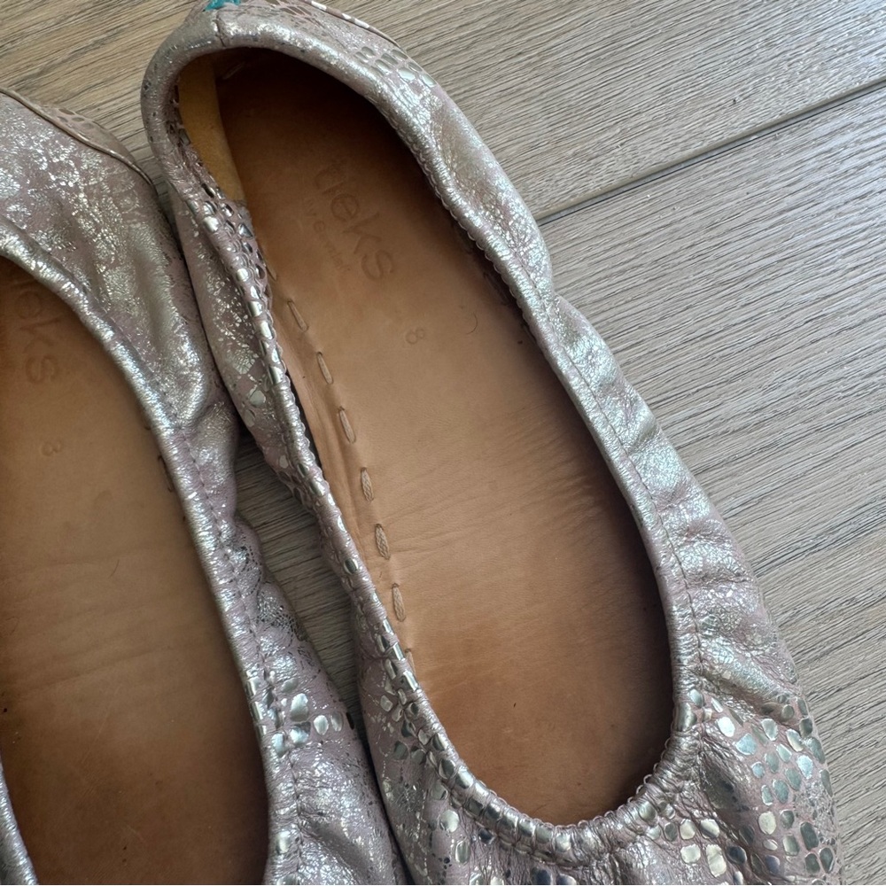 Tieks Romantic Blush Ballet Flats - Picture 4 of 8